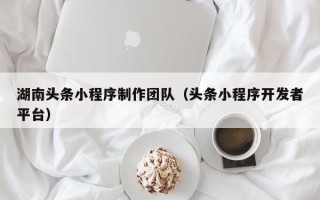 利津湖南头条小程序制作团队（头条小程序开发者平台）